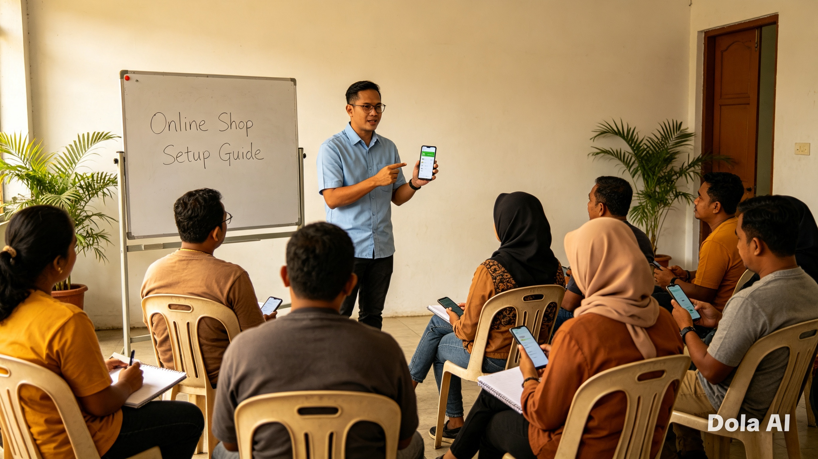 Studi Banding Tata Kelola BUMDes Bersama Pengurus Desa Tetangga